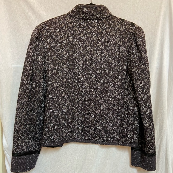 Kantha stitch open front jacket - Picture 3 of 5